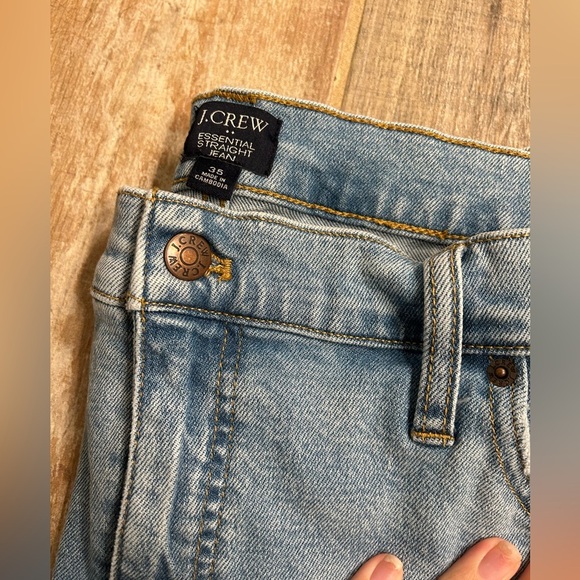 J. Crew Essential Straight Jean 35 - Picture 7 of 9